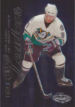 2000-01 Upper Deck Heroes - NHL Leaders #L1 Paul Kariya Front