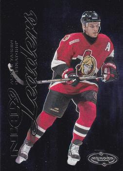 2000-01 Upper Deck Heroes - NHL Leaders #L6 Alexei Yashin Front