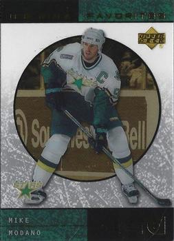 2000-01 Upper Deck Ice - Ice Rink Favorites #FP4 Mike Modano Front