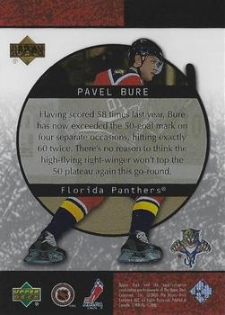 2000-01 Upper Deck Ice - Ice Rink Favorites #FP6 Pavel Bure Back