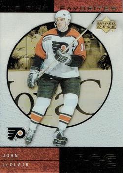 2000-01 Upper Deck Ice - Ice Rink Favorites #FP8 John LeClair Front