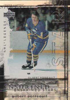2000-01 Upper Deck Legends - Enshrined Stars #ES11 Gilbert Perreault Front