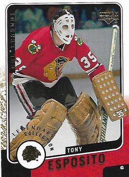 2000-01 Upper Deck Legends - Legendary Collection Gold #27 Tony Esposito Front