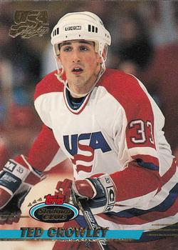 1993-94 Stadium Club - Team USA #3 Ted Crowley Front