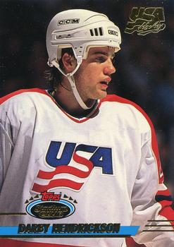 1993-94 Stadium Club - Team USA #8 Darby Hendrickson Front