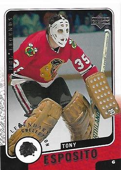 2000-01 Upper Deck Legends - Legendary Collection Silver #27 Tony Esposito Front