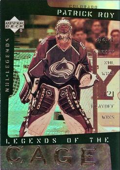 2000-01 Upper Deck Legends - Legends of the Cage #LC1 Patrick Roy Front