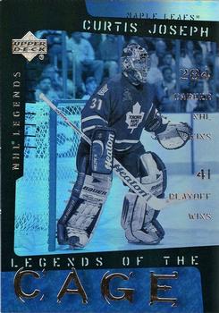 2000-01 Upper Deck Legends - Legends of the Cage #LC4 Curtis Joseph Front