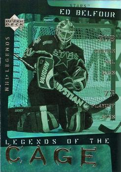 2000-01 Upper Deck Legends - Legends of the Cage #LC5 Ed Belfour Front