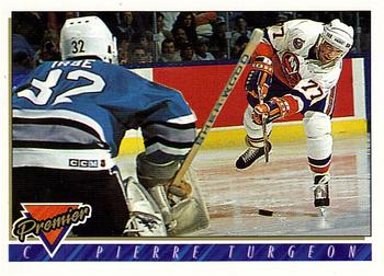 1993-94 Topps Premier #190 Pierre Turgeon Front