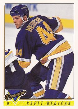 1993-94 Topps Premier #224 Bret Hedican Front
