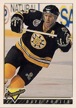 1993-94 Topps Premier #228 Dave Poulin Front