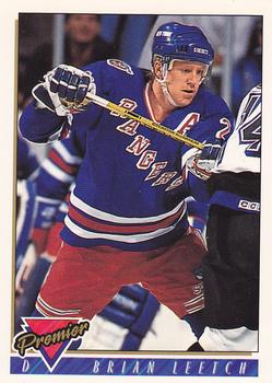 1993-94 Topps Premier #25 Brian Leetch Front