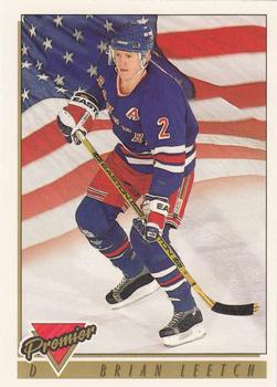 1993-94 Topps Premier #505 Brian Leetch Front