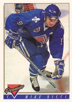 1993-94 Topps Premier #62 Mike Ricci Front