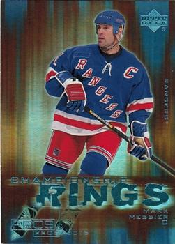 2000-01 Upper Deck Pros & Prospects - Championship Rings #CR7 Mark Messier Front