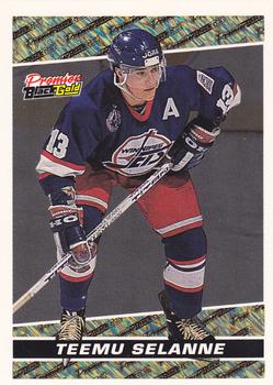 Teemu Selanne Hockey Card 1993-94 Topps Premier #130 Teemu Selanne
