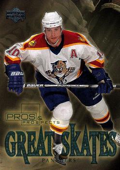 2000-01 Upper Deck Pros & Prospects - Great Skates #GS5 Pavel Bure Front