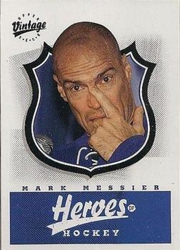 2000-01 Upper Deck Vintage - Heroes of Hockey: Mark Messier #HH45 Mark Messier Front
