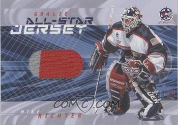 2001-02 Be a Player Between the Pipes - All-Star Jerseys #ASJ8 Mike Richter Front