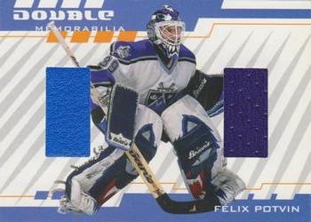 2001-02 Be a Player Between the Pipes - Double Memorabilia #DM-1 Felix Potvin Front