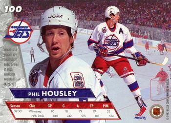 1993-94 Ultra #100 Phil Housley Back