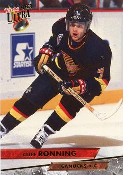 1993-94 Ultra #119 Cliff Ronning Front