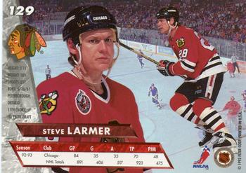 1993-94 Ultra #129 Steve Larmer Back