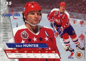 1993-94 Ultra #135 Dale Hunter Back