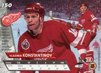 1993-94 Ultra #150 Vladimir Konstantinov Back