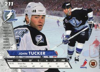 1993-94 Ultra #211 John Tucker Back