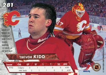 1993-94 Ultra #281 Trevor Kidd Back
