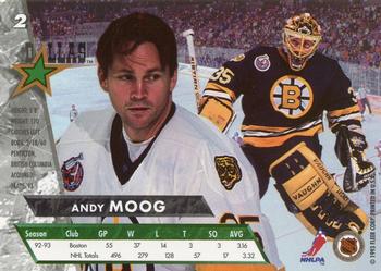 1993-94 Ultra #2 Andy Moog Back