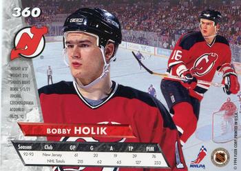 1993-94 Ultra #360 Bobby Holik Back