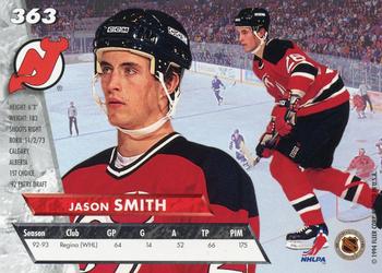 1993-94 Ultra #363 Jason Smith Back