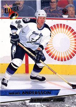 1993-94 Ultra #421 Mikael Andersson Front
