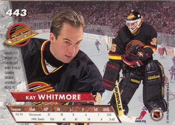1993-94 Ultra #443 Kay Whitmore Back