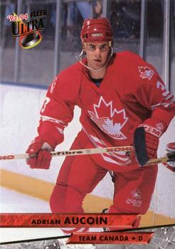1993-94 Ultra #458 Adrian Aucoin Front