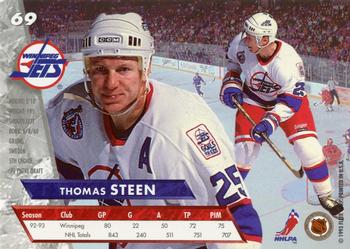 1993-94 Ultra #69 Thomas Steen Back