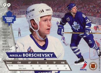 1993-94 Ultra #99 Nikolai Borschevsky Back