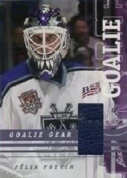 2001-02 Be a Player Between the Pipes - Goalie Gear #GG-01 Felix Potvin Front