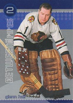 2001-02 Be a Player Between the Pipes - He Shoots-He Saves Redemption Points #NNO Glenn Hall Front