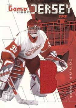 2001-02 Be a Player Between the Pipes - Jerseys #GJ-02 Dominik Hasek Front