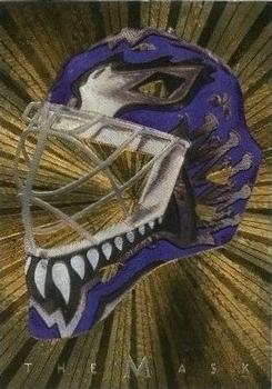 2001-02 Be a Player Between the Pipes - The Mask Gold #NNO Felix Potvin Front