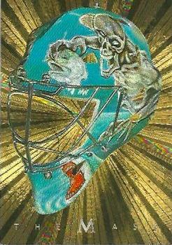 2001-02 Be a Player Between the Pipes - The Mask Gold #NNO Evgeni Nabokov Front