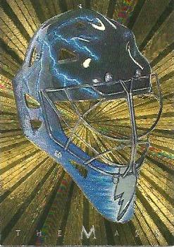 2001-02 Be a Player Between the Pipes - The Mask Gold #NNO Nikolai Khabibulin Front