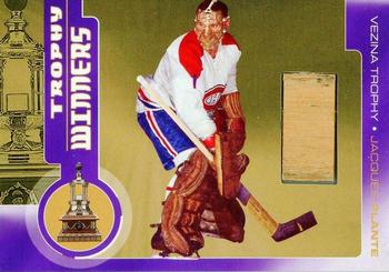 2001-02 Be a Player Between the Pipes - Trophy Winners #TW-18 Jacques Plante Front