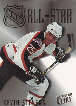 1993-94 Ultra - All-Stars #6 Kevin Stevens Front