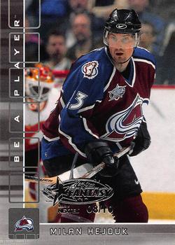 2001-02 Be a Player Memorabilia - NHL All-Star Fantasy #73 Milan Hejduk Front