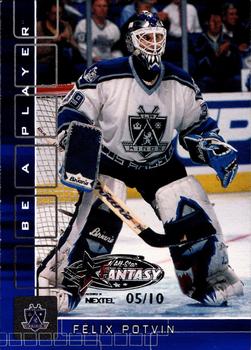 2001-02 Be a Player Memorabilia - NHL All-Star Fantasy #78 Felix Potvin Front